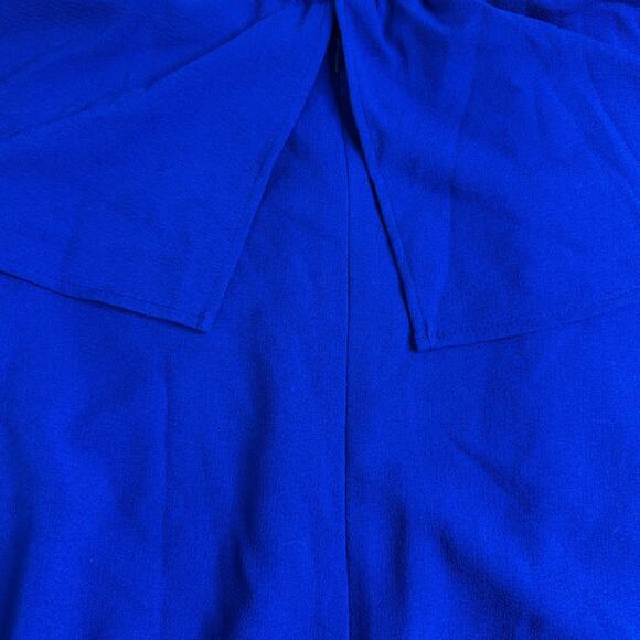 NWT Charles Henry Blue Off-Shoulder Sheath Mini Dress - Picture 6 of 6